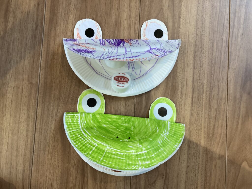 紙皿で簡単手作りおもちゃ】カチカチ楽しいカスタネット | たっきー先生