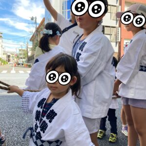 お祭りに参加！