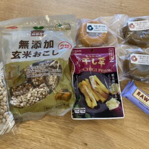 昨日買ったおやつ