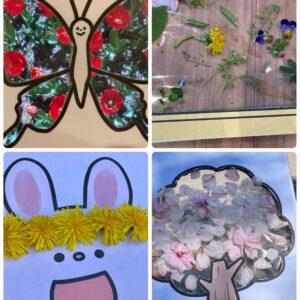 【保育で家庭で】春の自然あそび