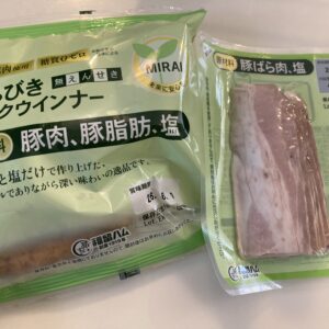 無塩せきウインナーソーセージ