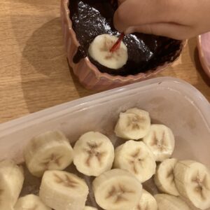 バナナチョコアイス