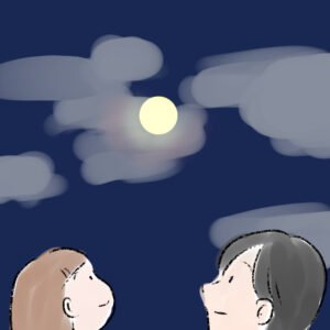 十五夜お月様