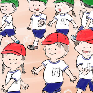 運動会のイラスト